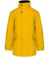 KB677 Parka Jacket Yellow / Dark Grey colour image